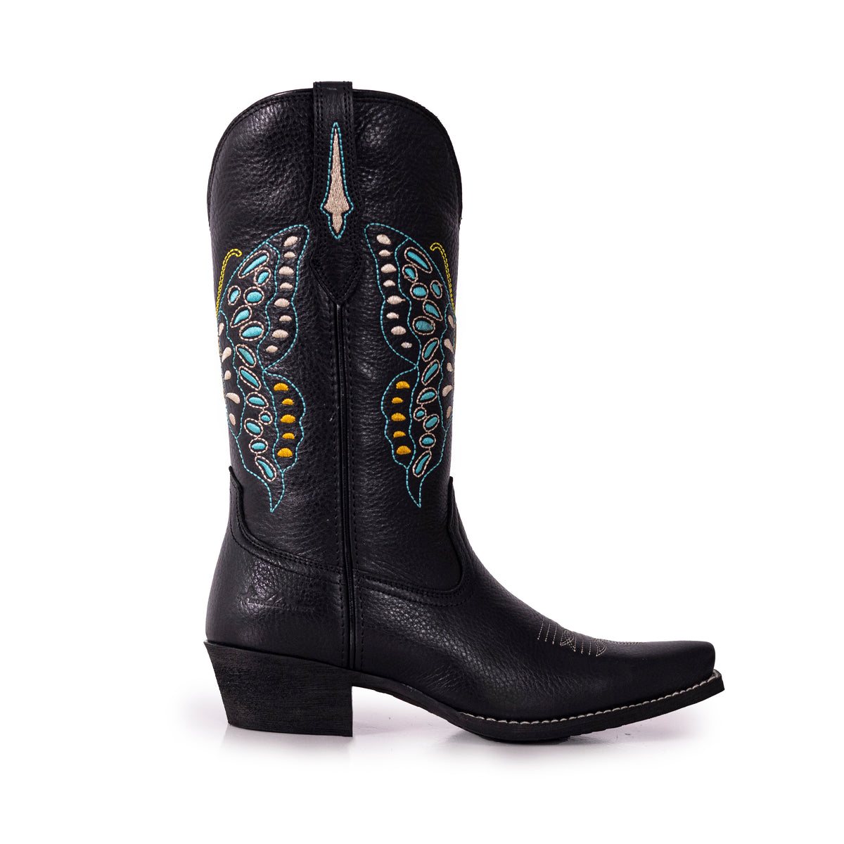 Montana West Women's Western Cowgirl Boots - Full Grain Leather, Snip Toe MWB6018