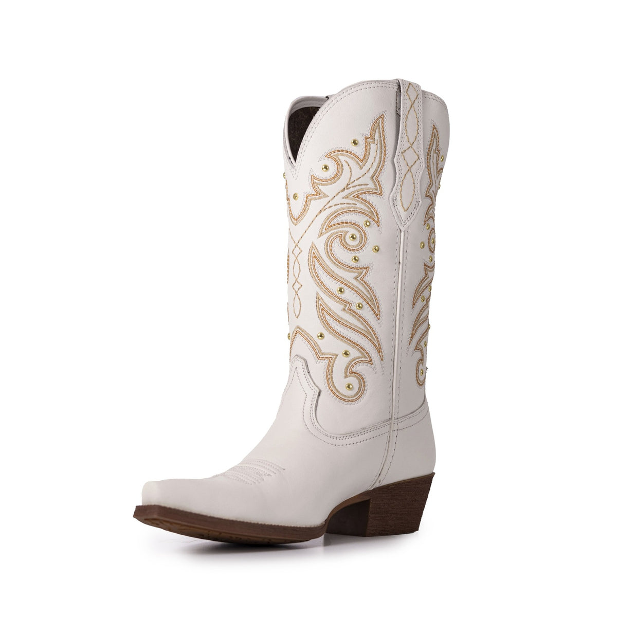 Montana West Women's Western Cowgirl Boots - Full Grain Leather, Snip Toe MWB6036