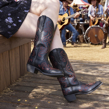 Black Western Boots Womens