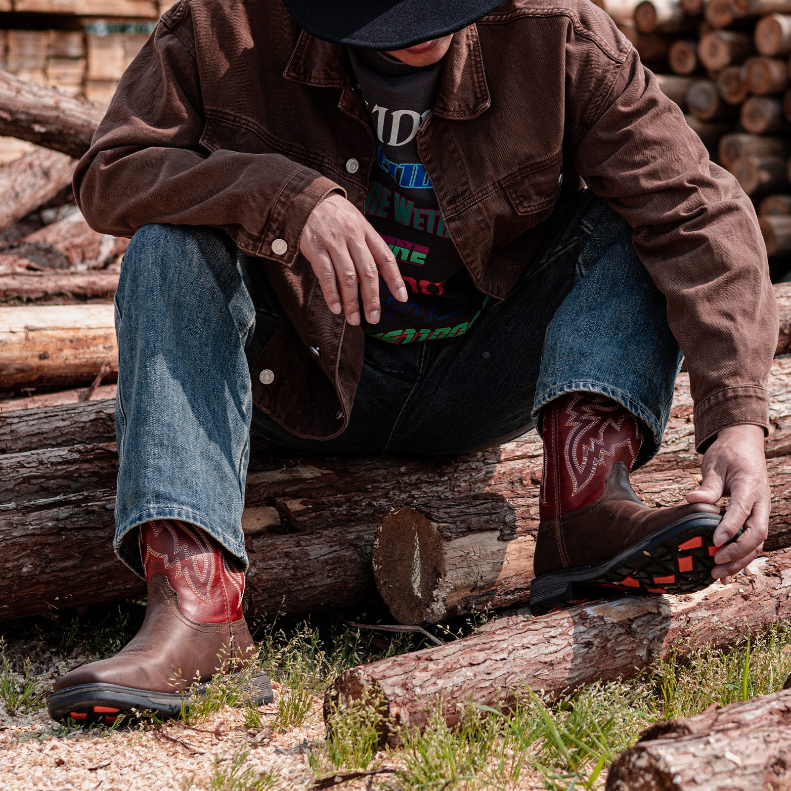 Black Western Boots