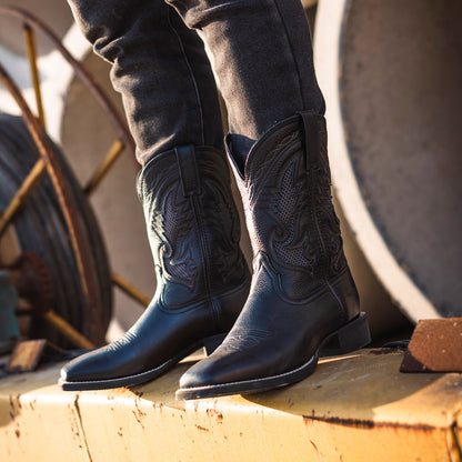 Leather Western Boots