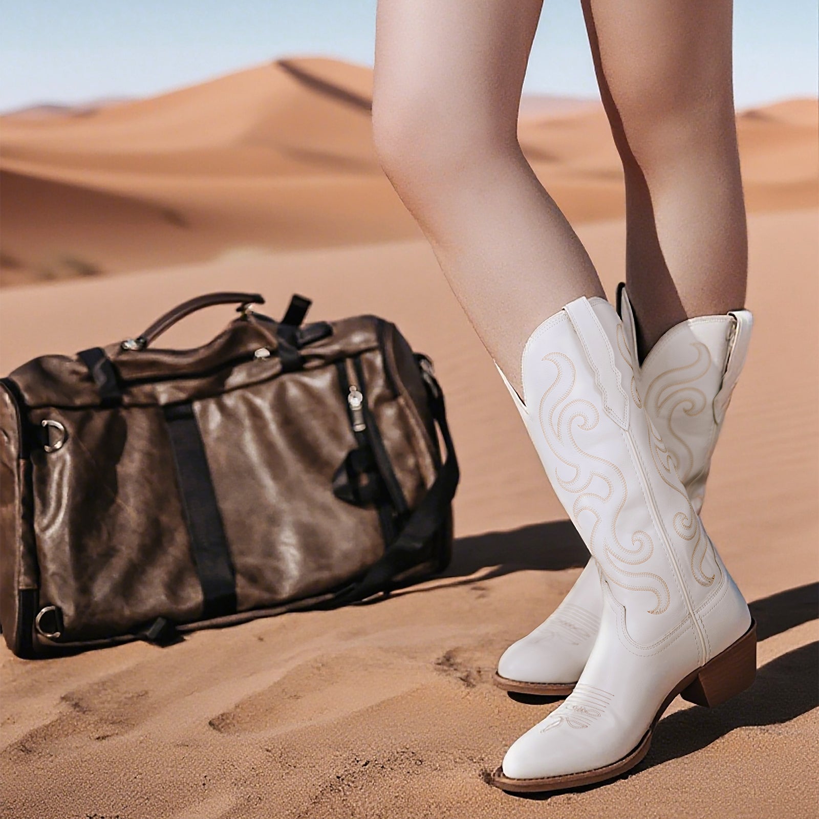 Snip Toe Cowgirl Boots