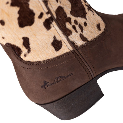 Montana West Women's Western Cowgirl Boots - Full Grain Leather, Snip Toe MWB6003