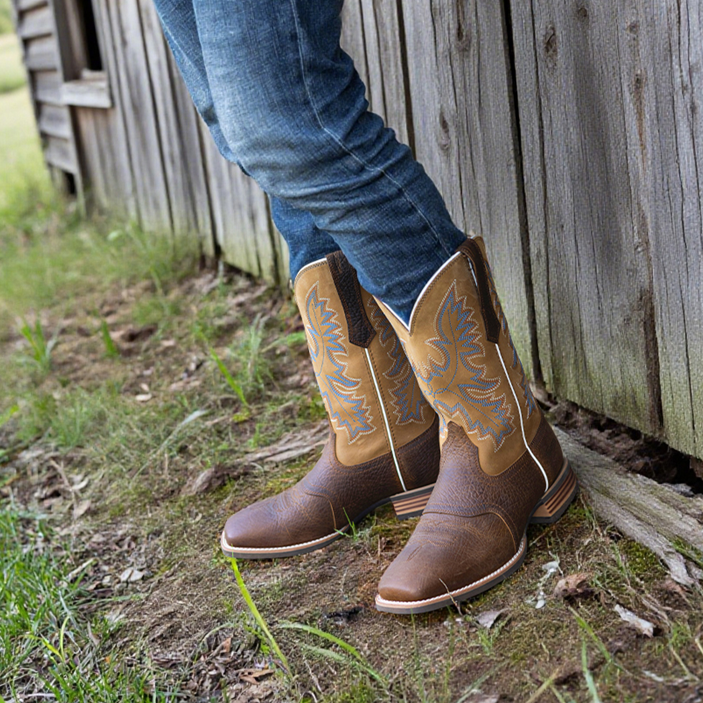 Brown Boots Cowboy