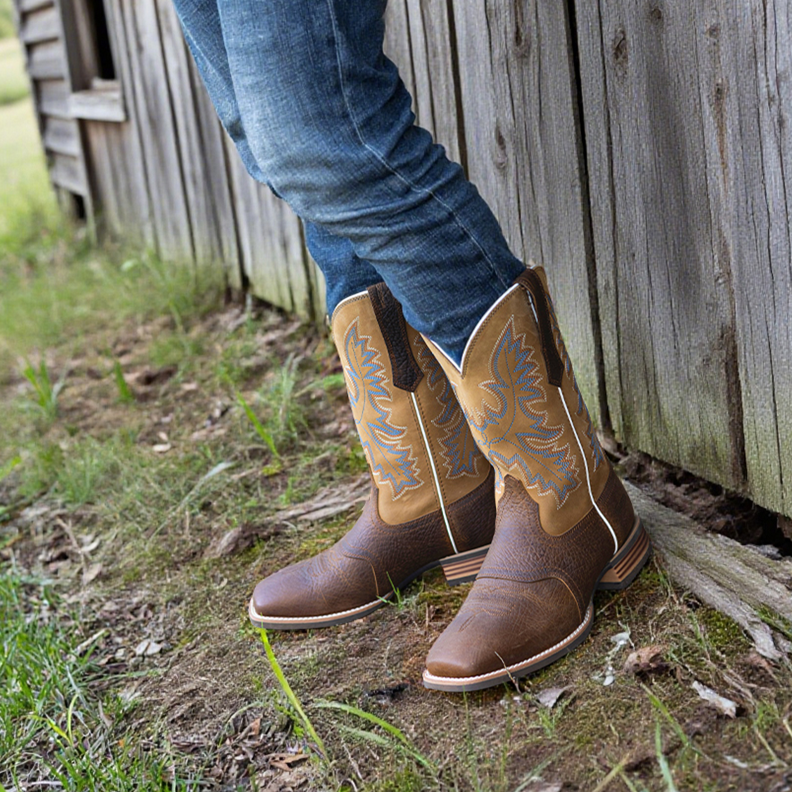 Brown Boots Cowboy