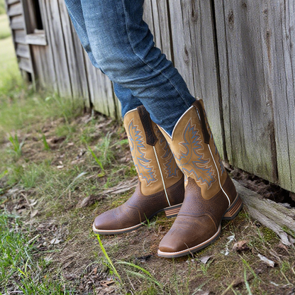 Brown Boots Cowboy