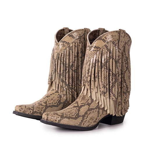 Montana West Women's Western Cowgirl Boots - Full Grain Leather, Snip Toe MWB6021