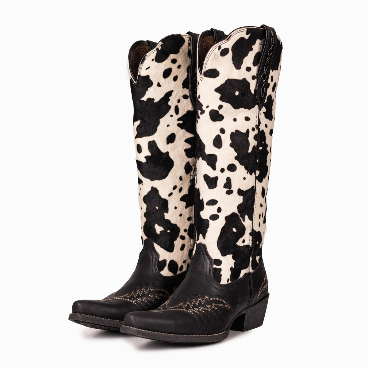 West Women's Western Cowgirl Boots - Full Grain Leather, Snip Toe MWB6039