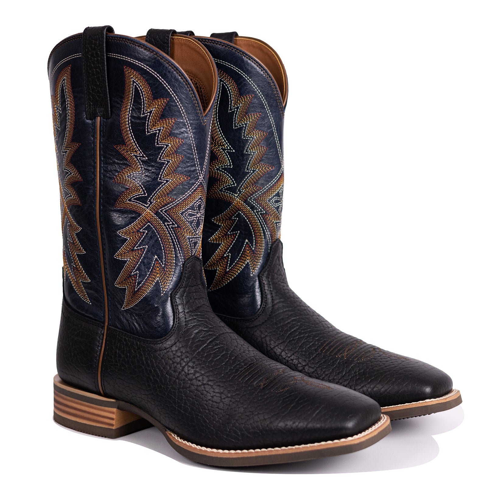 Blue Western Boots