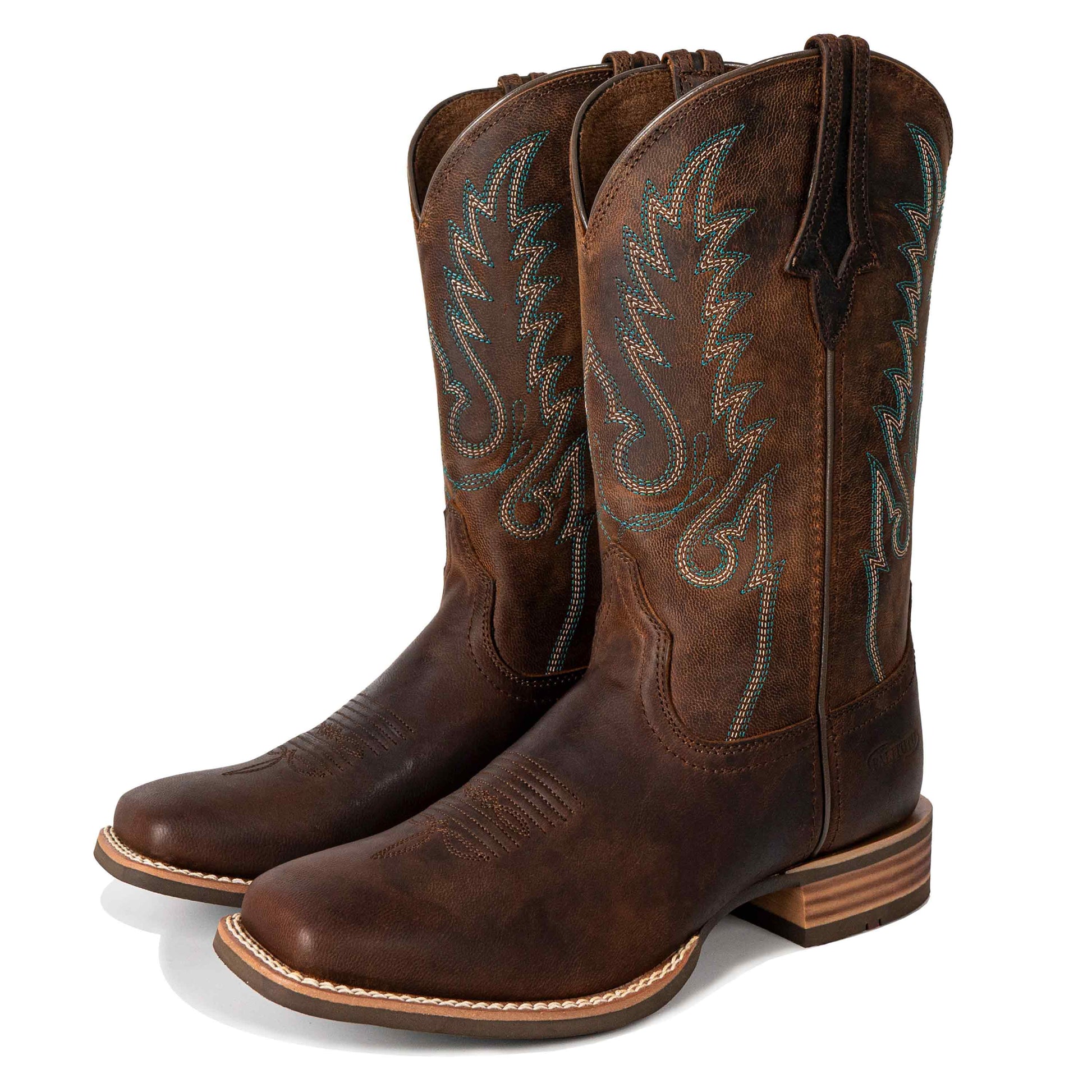 Dark Brown Western Boots Womens