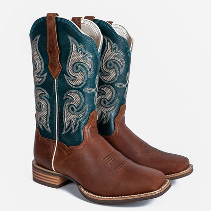 Teal Cowgirl Boots