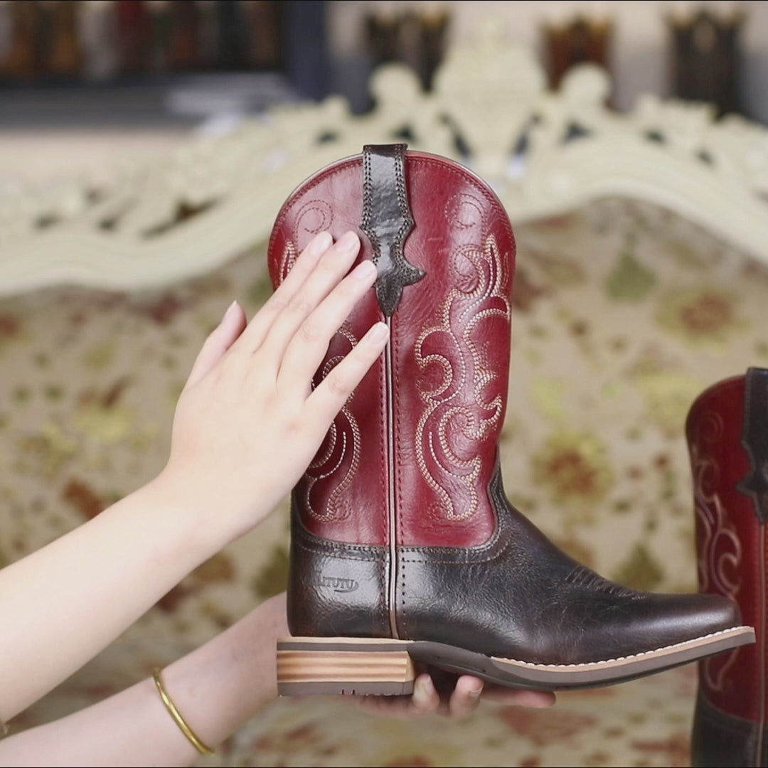 Red Cowboy Boots for Women
