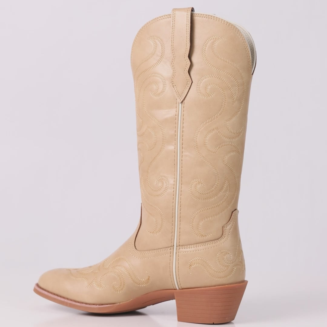 Bronze Cowboy Boots